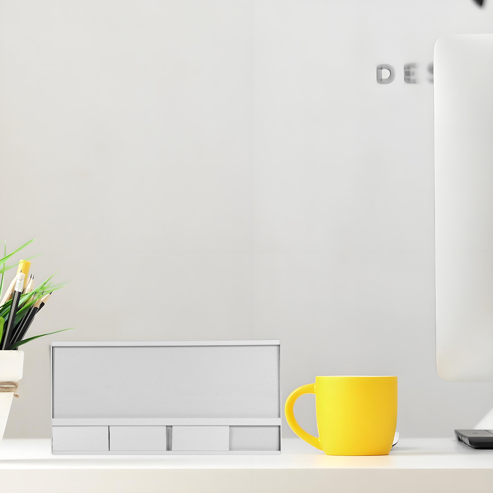 Desk Name Plate - Sleek Aluminum Alloy Desk Name Plate