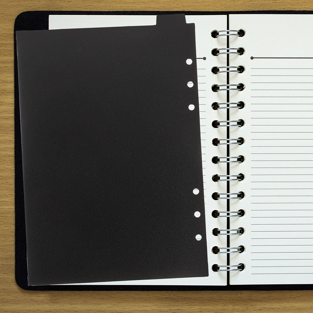 Index Tab Divider - 10Pcs Index Dividers Plastic Binder Sheets
