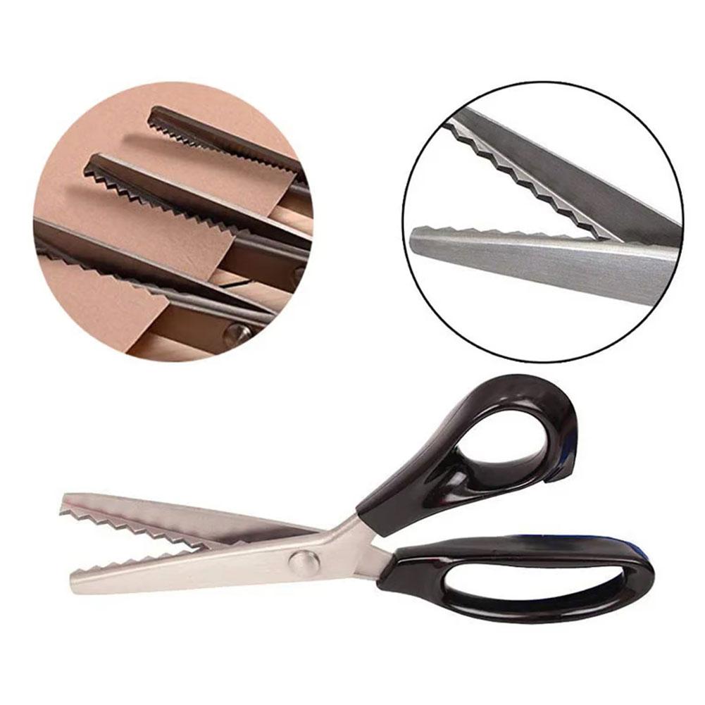 Scissors Stainless Craft - Stainless Steel Pinking Shears Lace Fabric