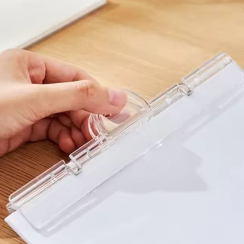 Bookmark Magnetic Clip - Transparent Magnetic Clip Folder Stationery White