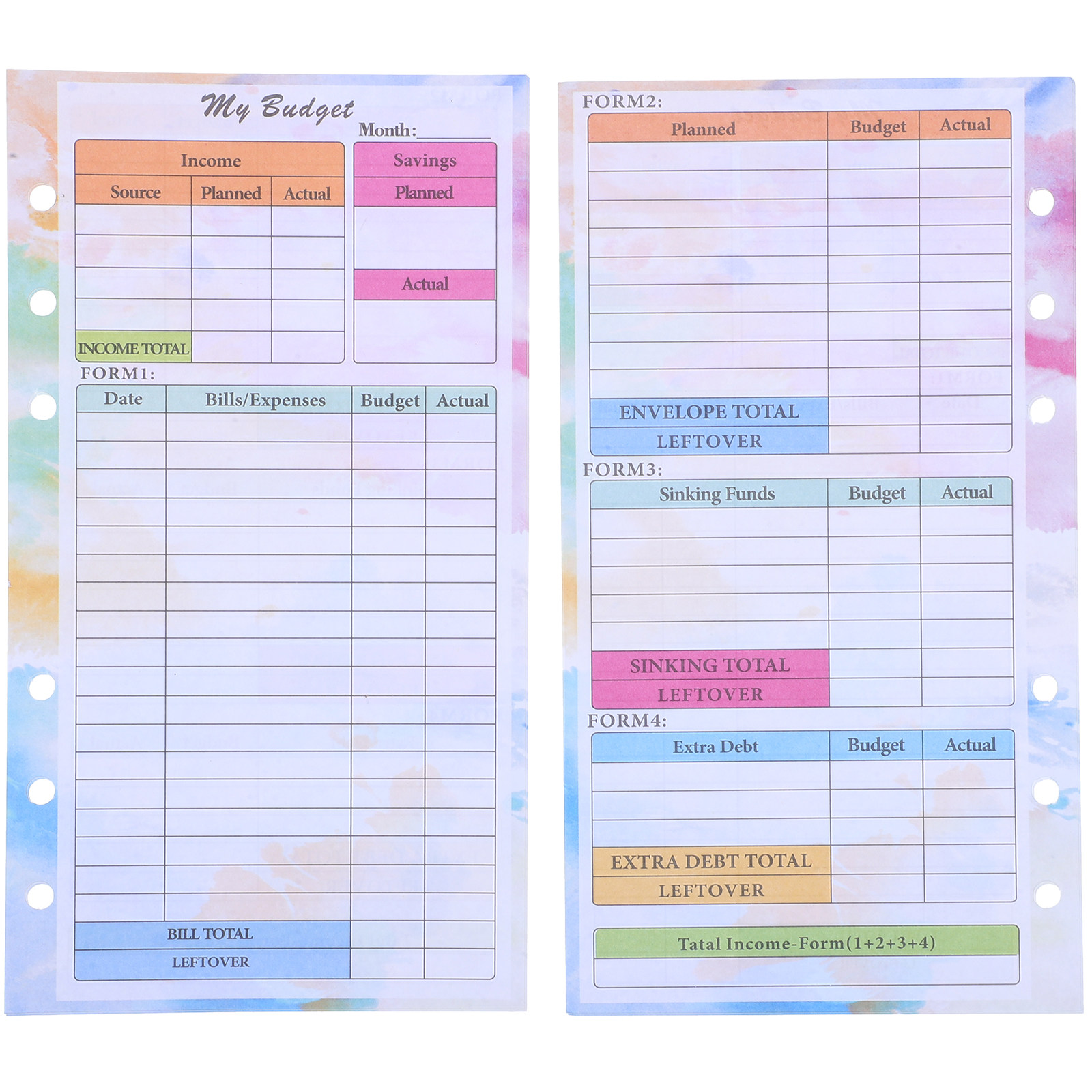 14 Sheets A6 Budget Planner In - Planner Weekly Budget のレビューと価格