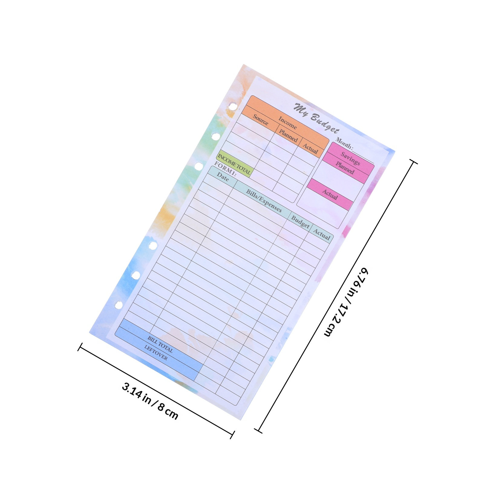 14 Sheets A6 Budget Planner In - Planner Weekly Budget のレビューと価格