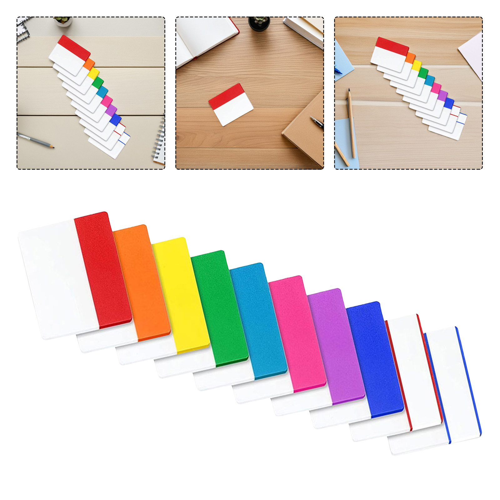 10 Semi Transparent Waterproof - Index Tab Divider のレビューと価格