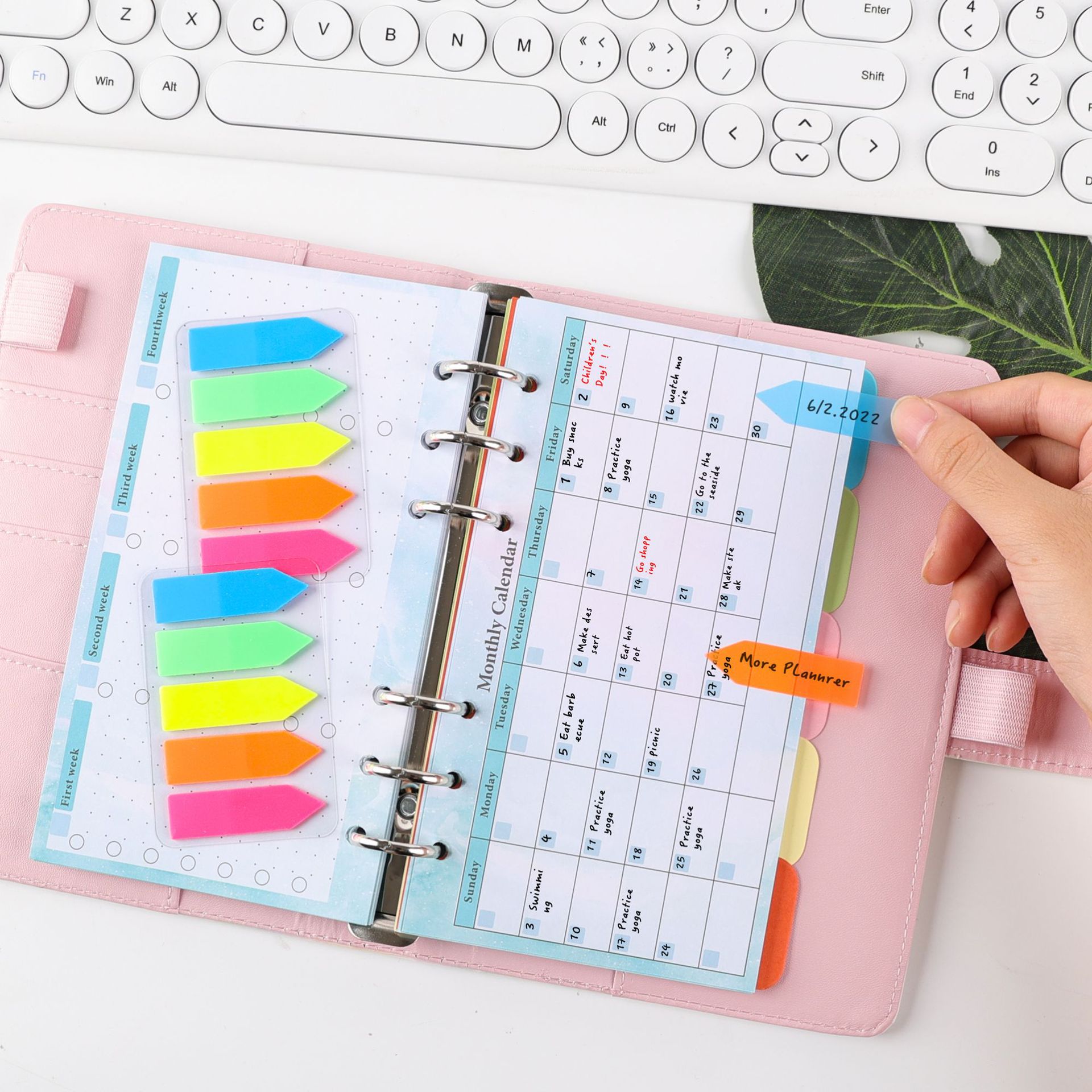 2026 NEW A6 Loose Leaf Noteboo - Planner Weekly Budget のレビューと価格