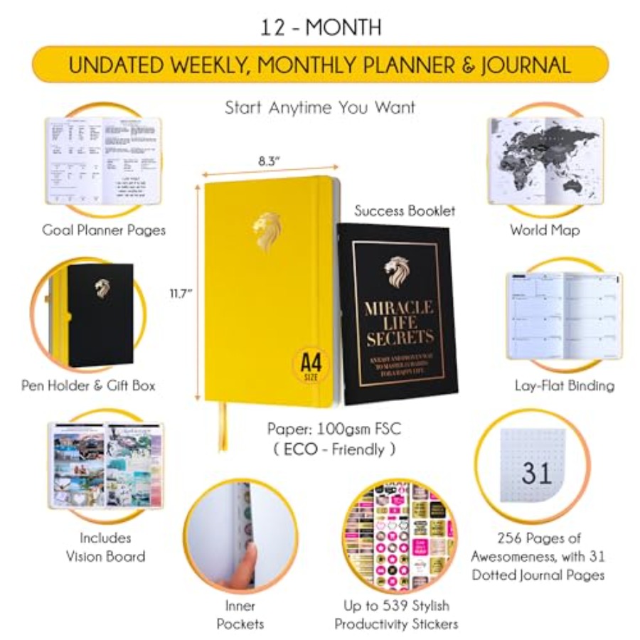 Life Planner - Undated Daily W - Planner Weekly Budget のレビューと価格