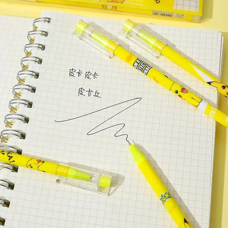 12Pcs Pokemon Pikachu Erasable - Office Supply Office Stationery Items のレビューと価格