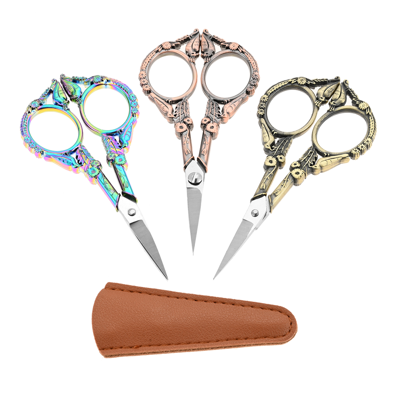Retro Embroidery Scissors with - Scissors Stainless Craft のレビューと価格