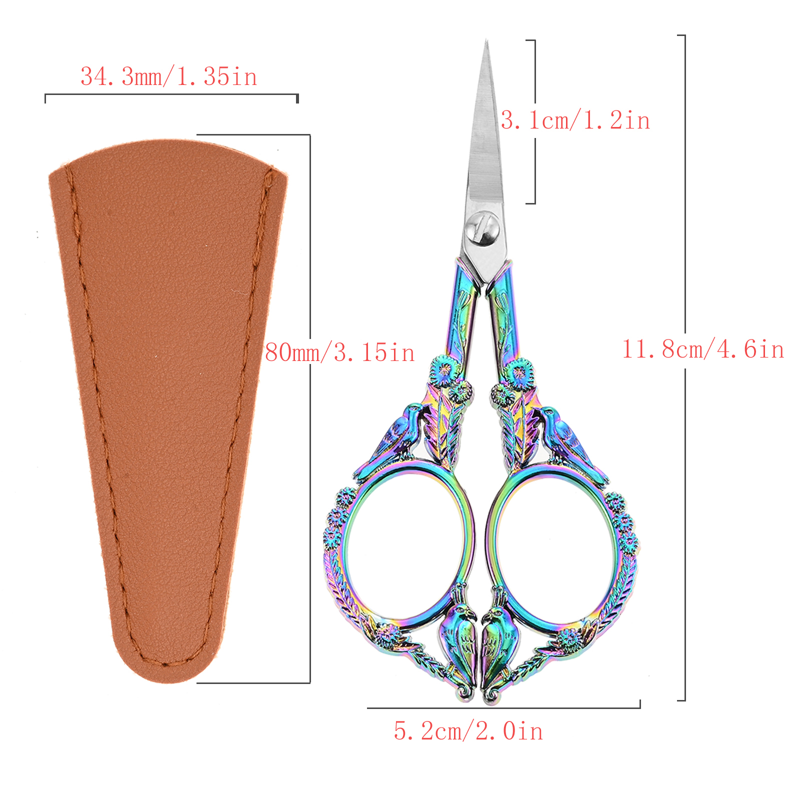 Retro Embroidery Scissors with - Scissors Stainless Craft のレビューと価格