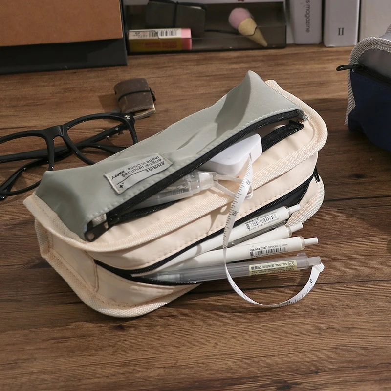 Large Capacity Pencil Case Min - Office Supply Office Stationery Items のレビューと価格