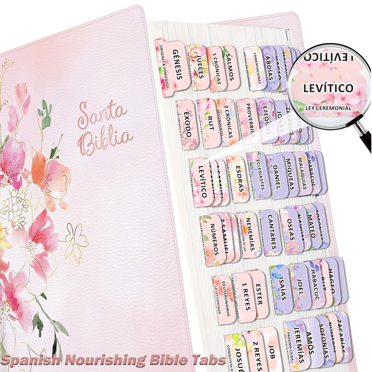 80pcs Spanish Bible Tabs-Soul  - Index Tab Divider のレビューと価格