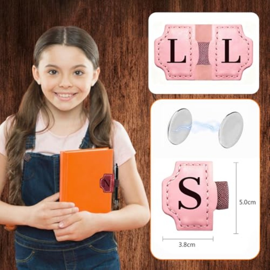 Personlized Magnetic Leather B - Bookmark Magnetic Clip のレビューと価格