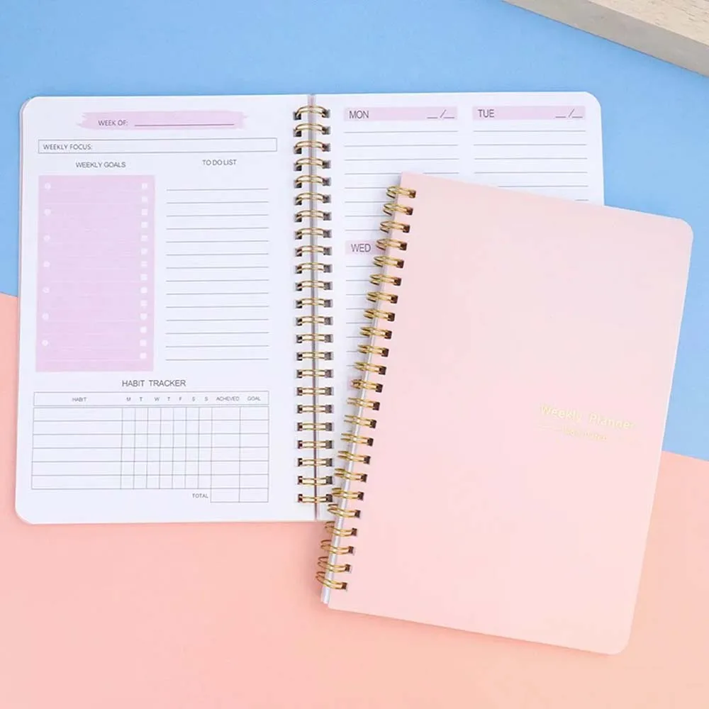 A5 Weekly Planner Coil Daily P - Planner Weekly Budget のレビューと価格