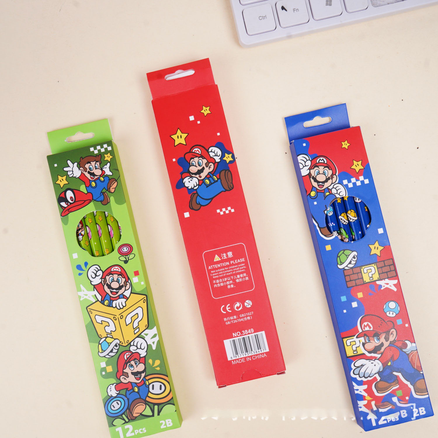 Super Mario element 2B pencil. - Stationery Office のレビューと価格