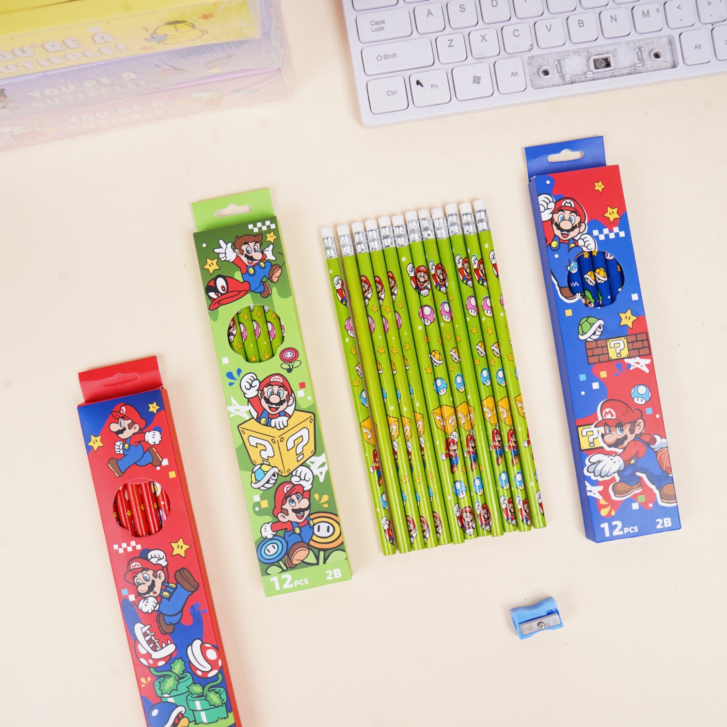 Super Mario element 2B pencil. - Stationery Office のレビューと価格