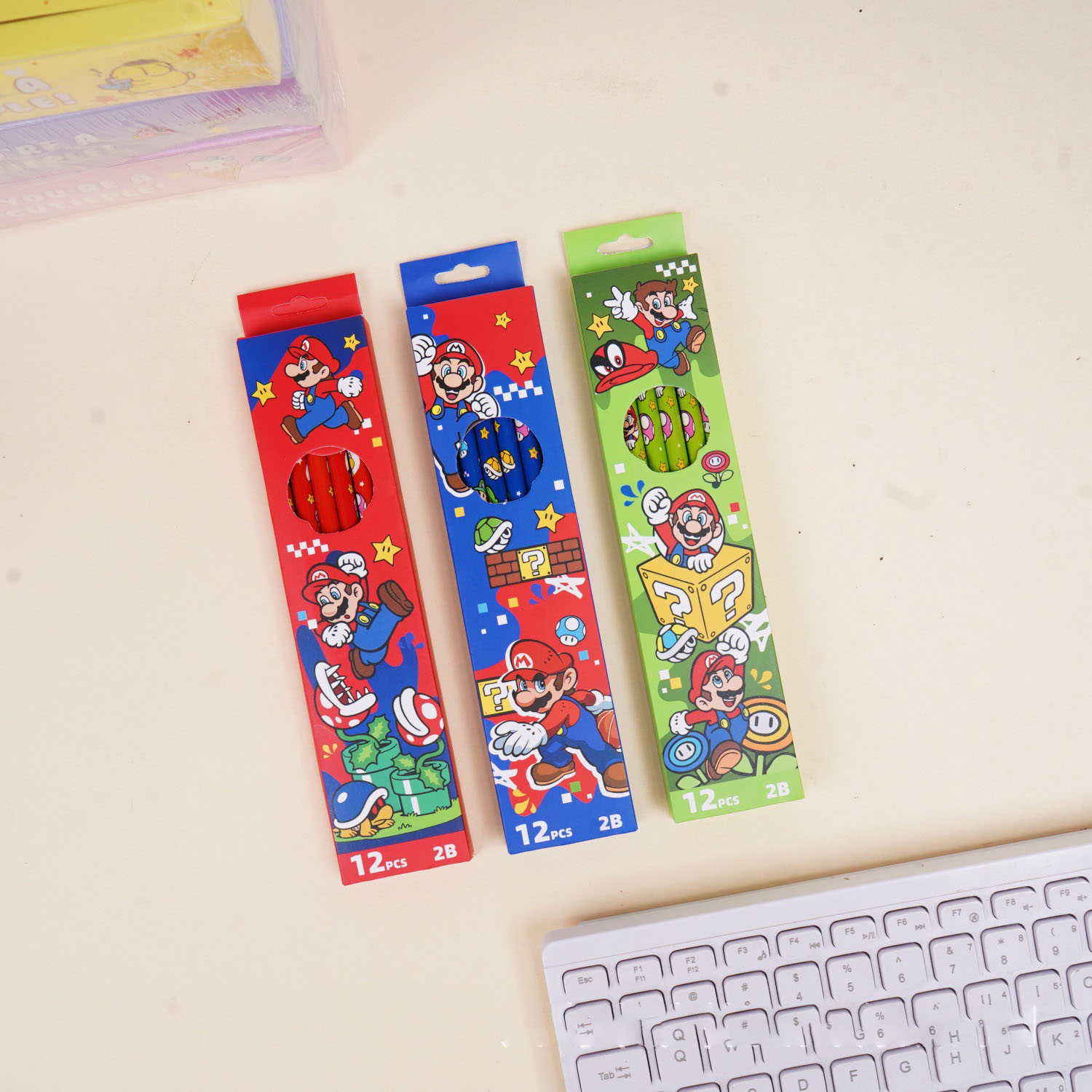 Super Mario element 2B pencil. - Stationery Office のレビューと価格