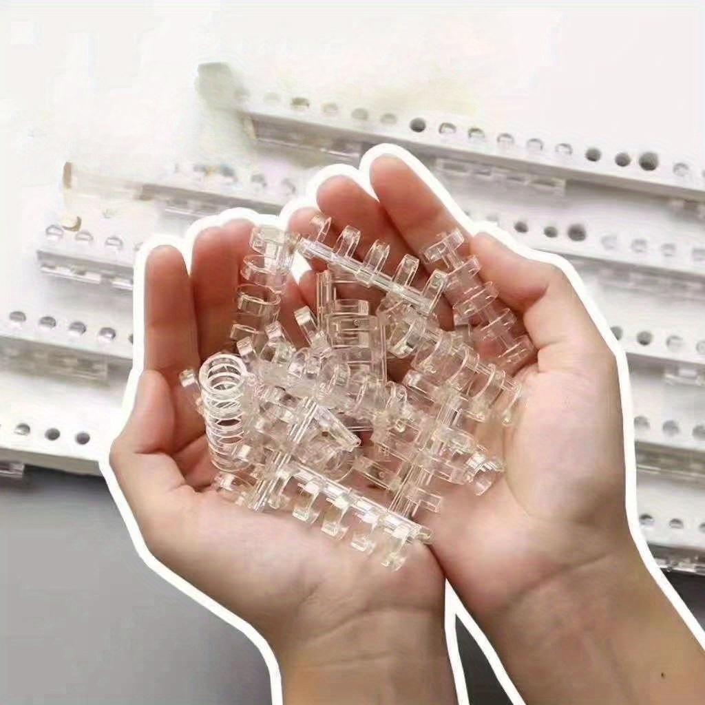 10Pcs 5-Ring Binding Spines Sn - Binding Comb Plastic のレビューと価格