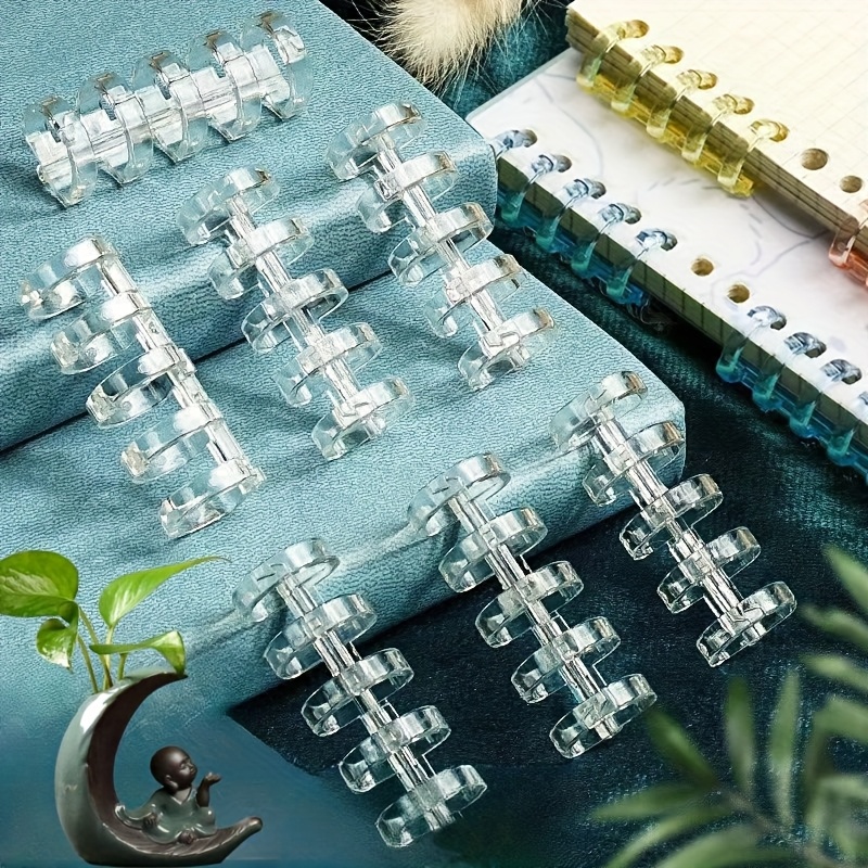 10Pcs 5-Ring Binding Spines Sn - Binding Comb Plastic のレビューと価格