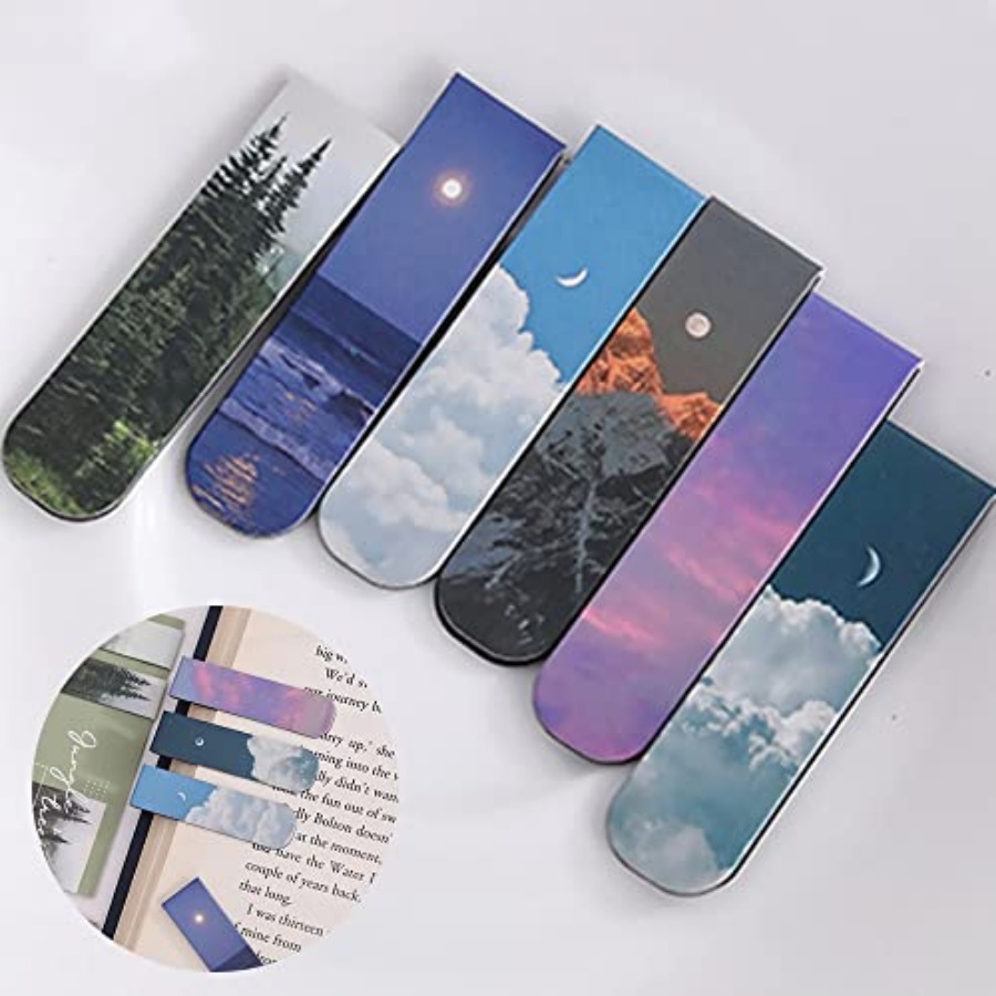 Magnetic Bookmarks Magnet Page - Bookmark Magnetic Clip のレビューと価格