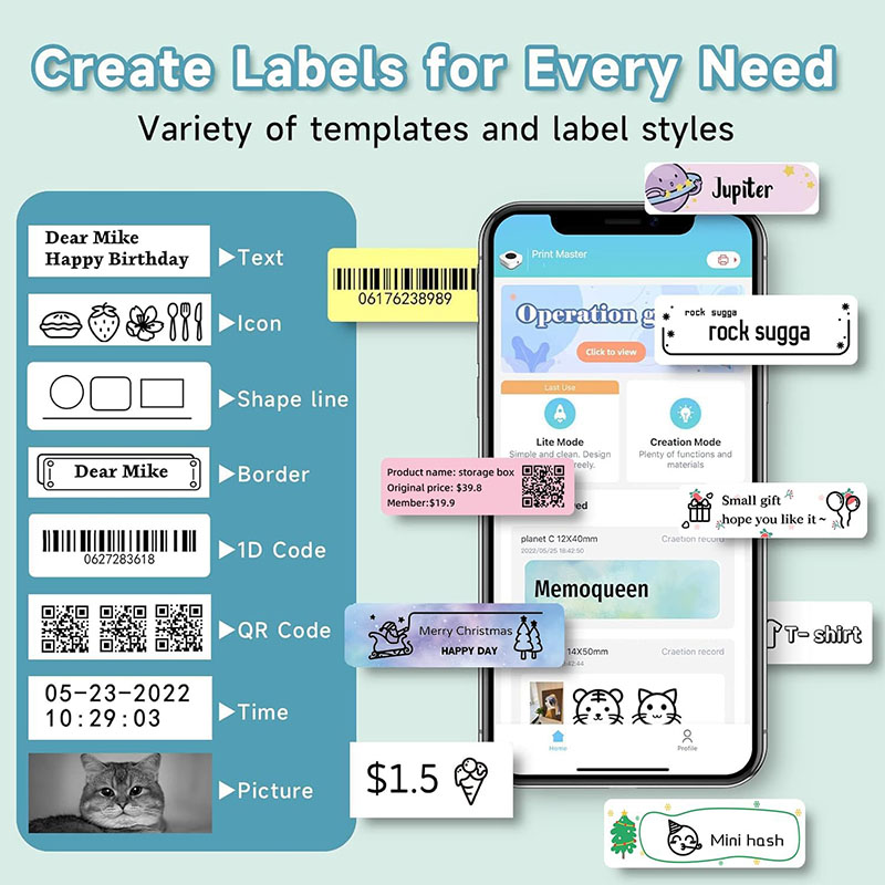 12*40mm Colored Transparent Th - Label Printer Tape のレビューと価格