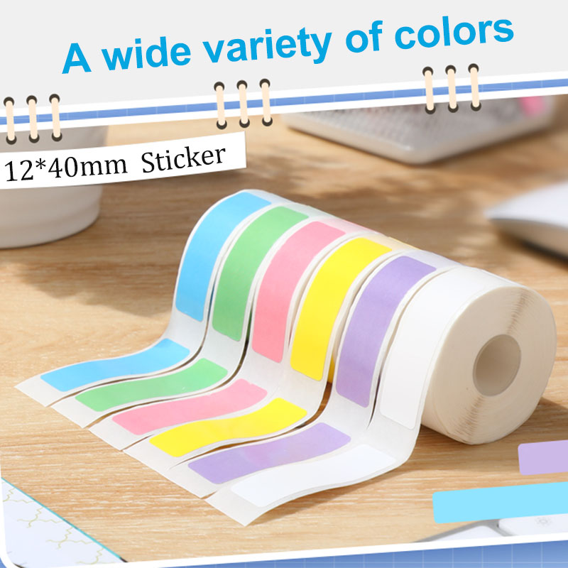 12*40mm Colored Transparent Th - Label Printer Tape のレビューと価格