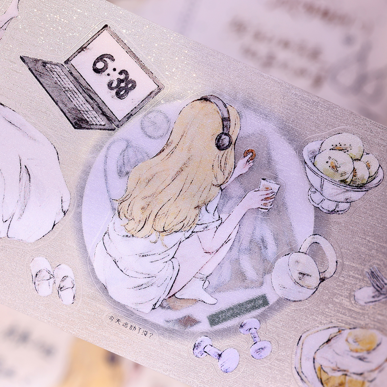 XiaoBaiJia Studio Vintage Girl - Washi Tape Set のレビューと価格
