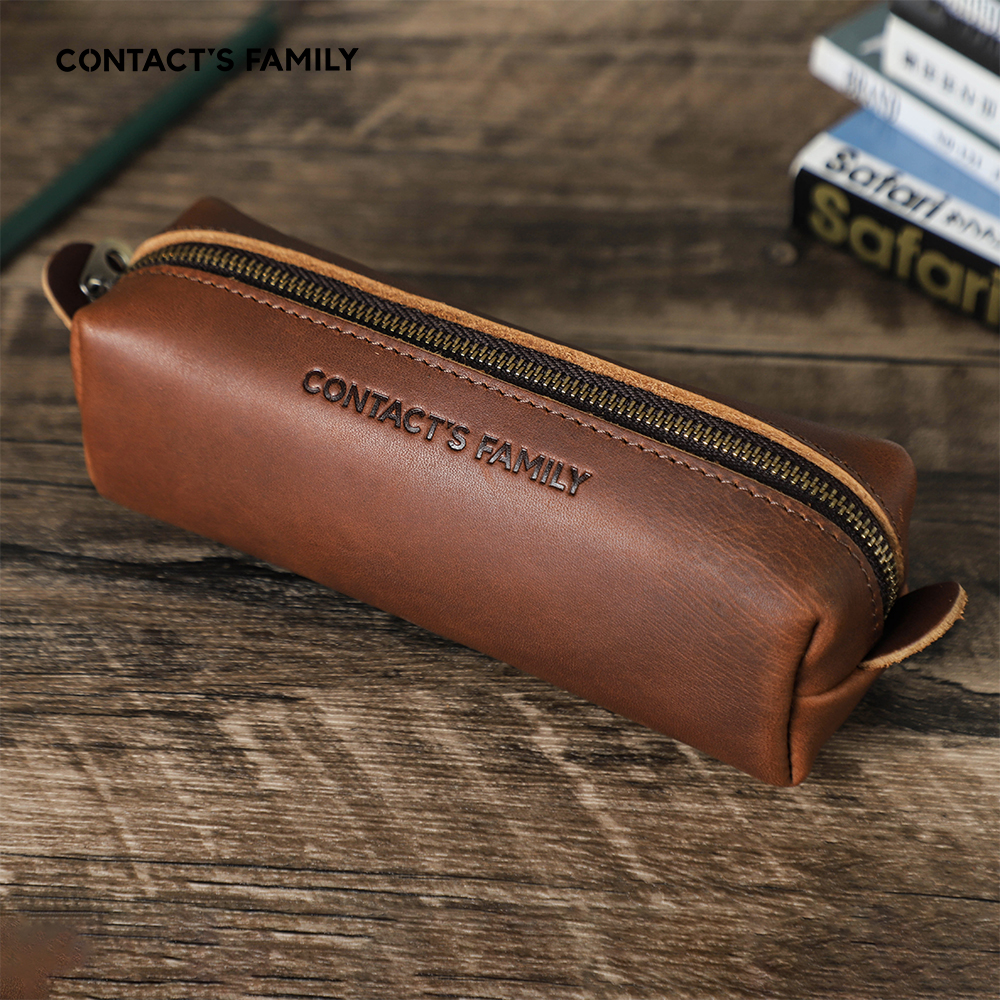 Retro Leather Pencil Case High - Stationery Supply Business のレビューと価格
