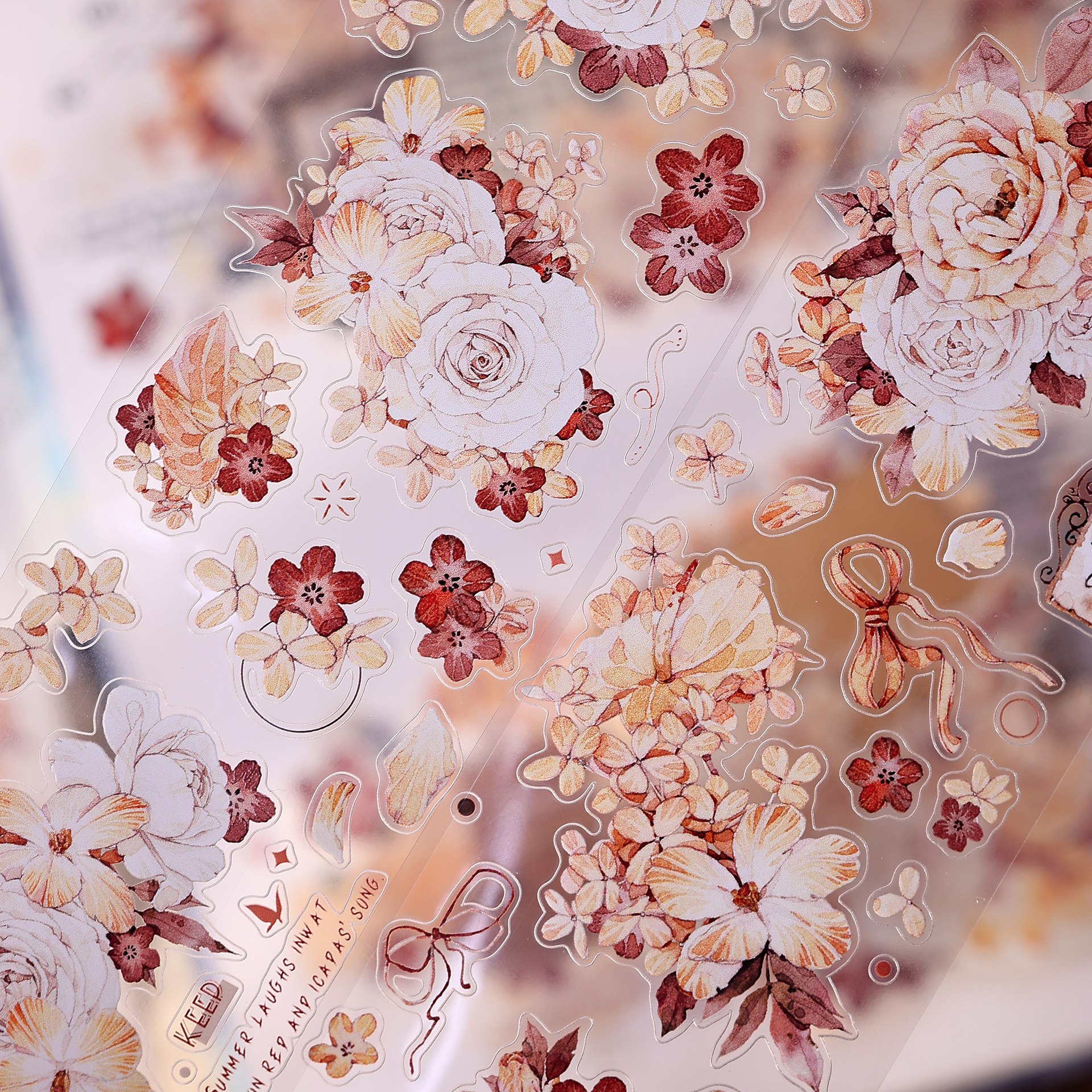 XiaoBaiJia Studio Vintage Red- - Washi Tape Set のレビューと価格