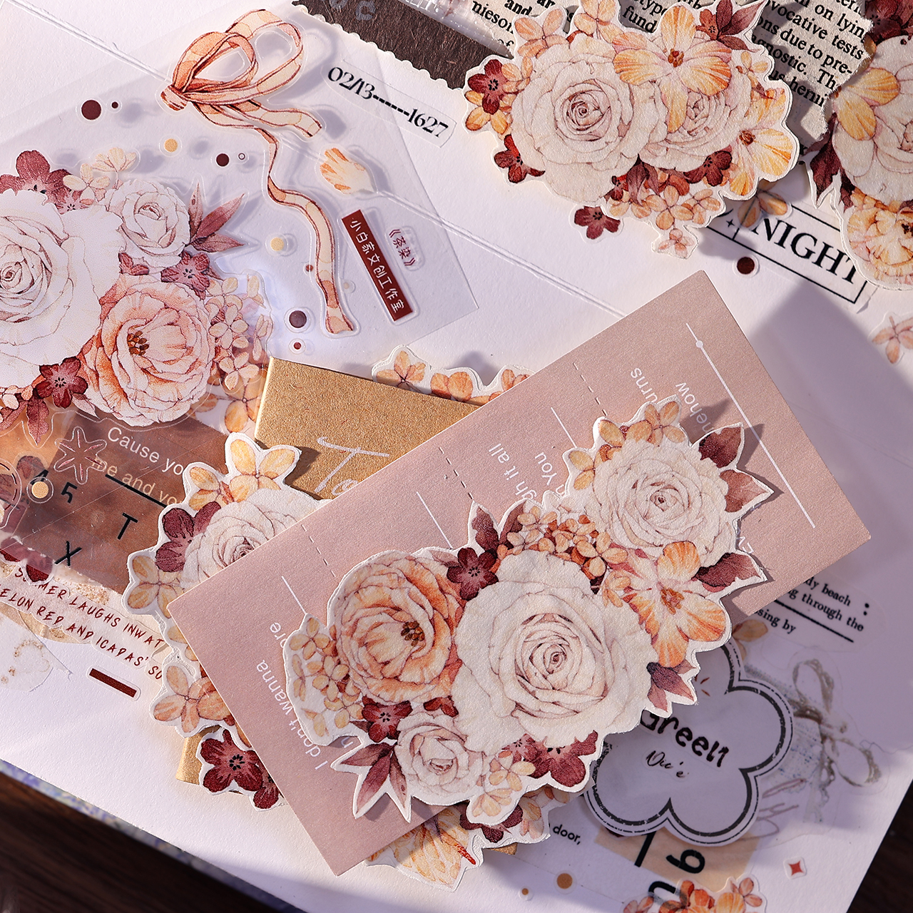 XiaoBaiJia Studio Vintage Red- - Washi Tape Set のレビューと価格