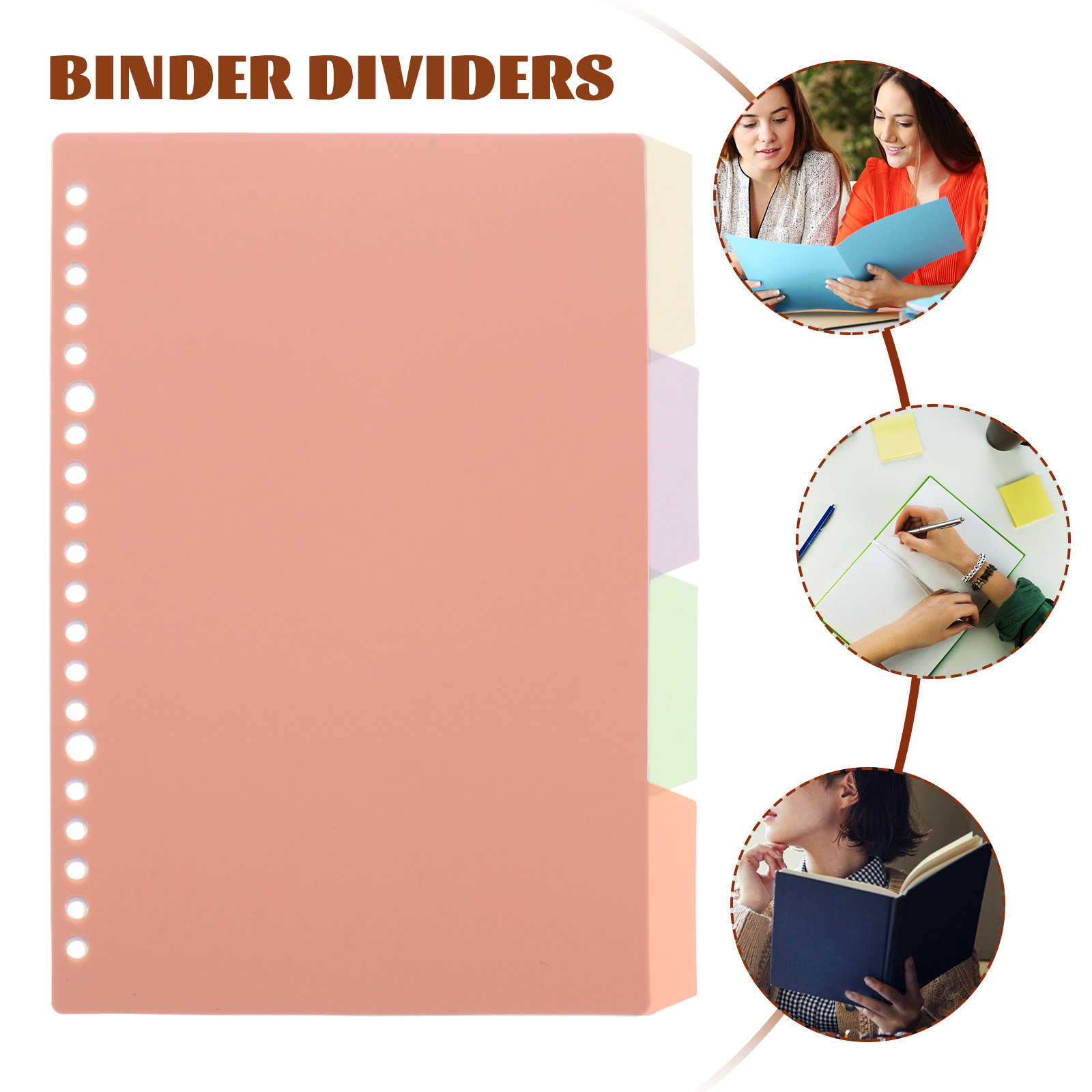 2Sets Binder Dividers Colored  - Index Tab Divider のレビューと価格