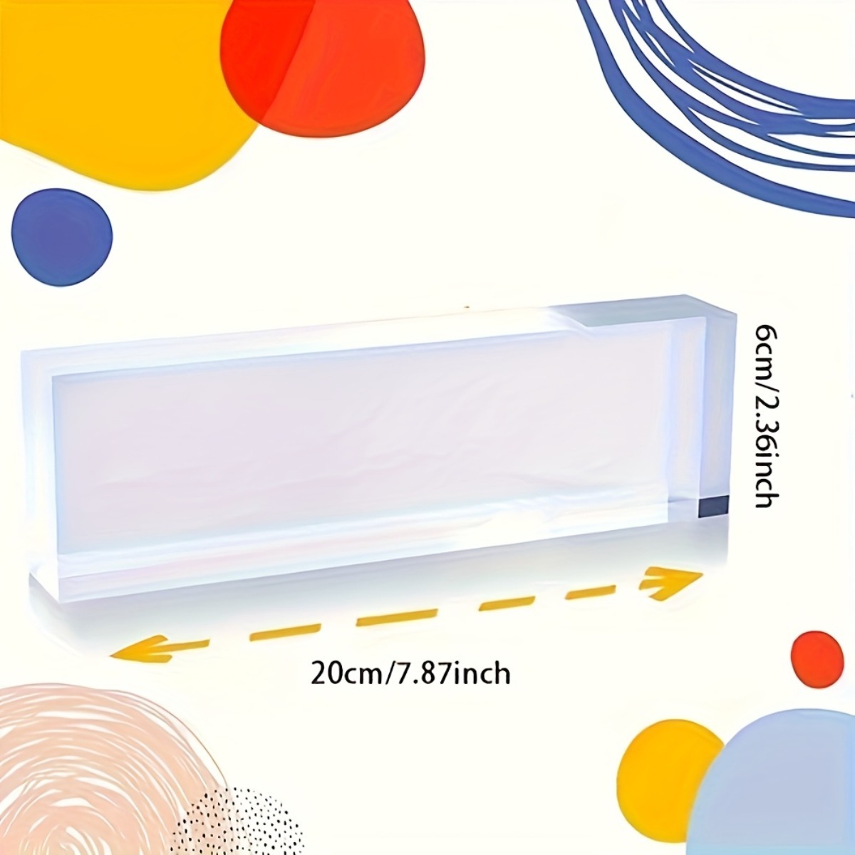 [2D Flat] Floral Pattern Acryl - Desk Name Plate のレビューと価格