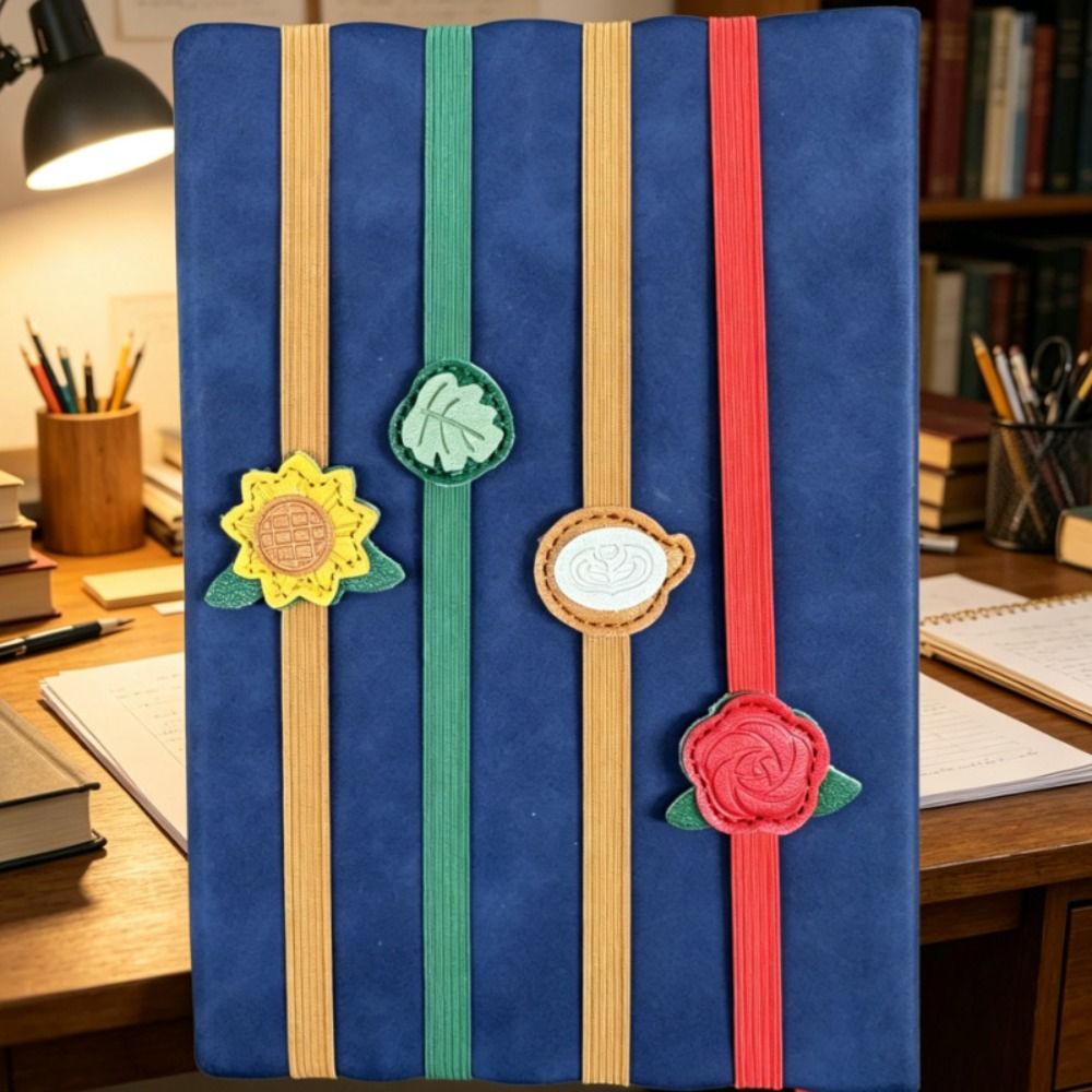 Vintage Elastic Bands Leather  - Journal Leather Hardcover のレビューと価格