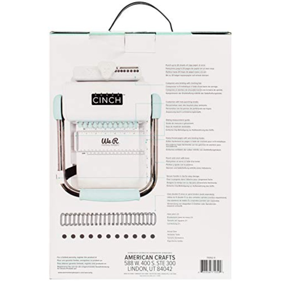 Cinch Book Binding Machine Ver - Binding Comb Plastic のレビューと価格