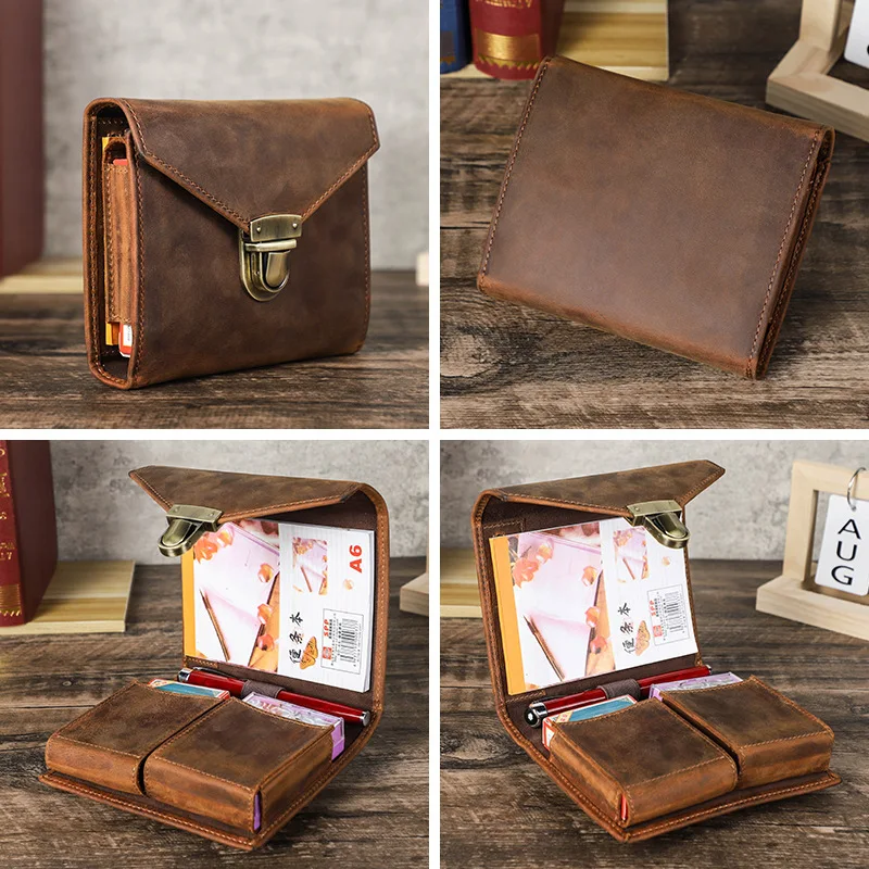 Luxury Retro Leather Notebook  - Stationery Supply Business のレビューと価格