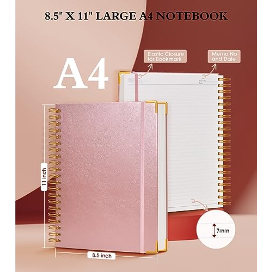 Spiral Notebook Journal 8.5