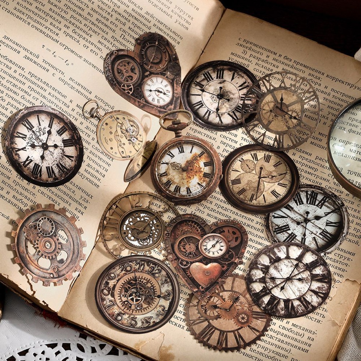 Vintage Nostalgic Gear Frame D - Stationery Supply Business のレビューと価格