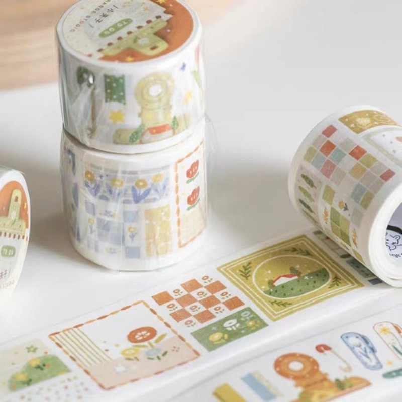 Simple Literature Art Little C - Washi Tape Set のレビューと価格