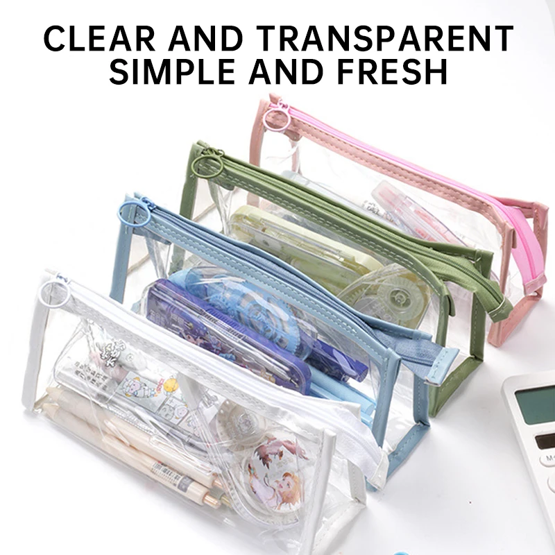 Transparent Pencil Case Large  - Office Supply Office Stationery Items のレビューと価格