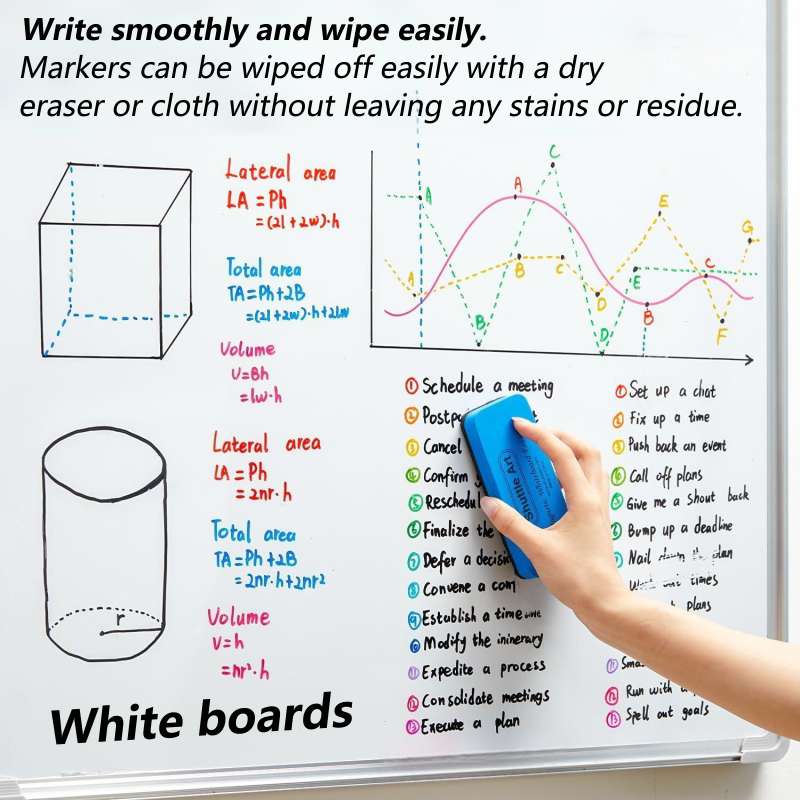 12Colors Whiteboard Marker Set - Whiteboard Marker Set のレビューと価格