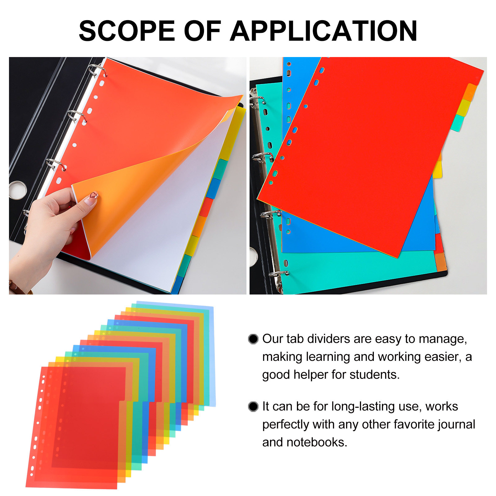 1Set Index Binder Dividers A4  - Index Tab Divider のレビューと価格