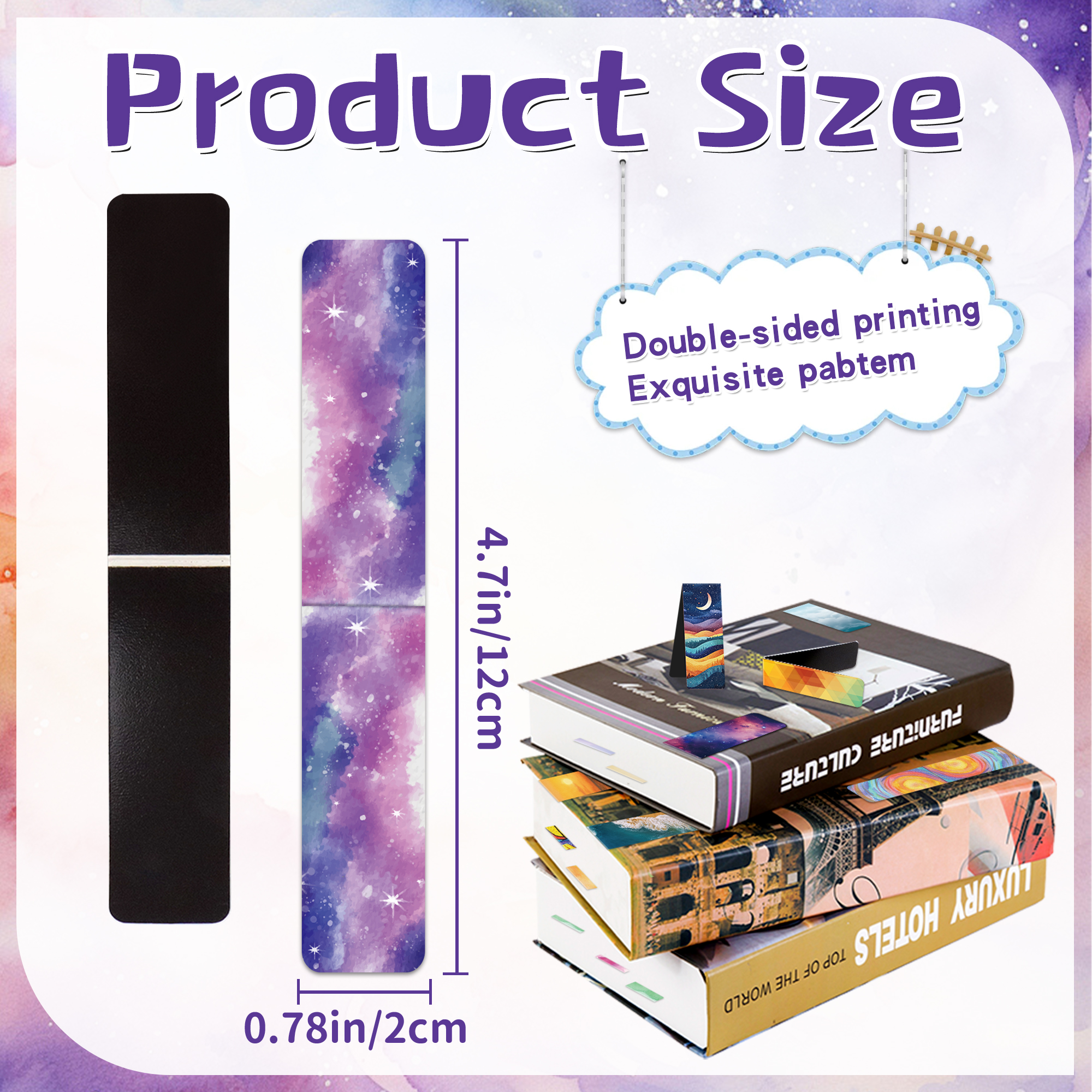 96pcs Colorful Magnetic Bookma - Bookmark Magnetic Clip のレビューと価格