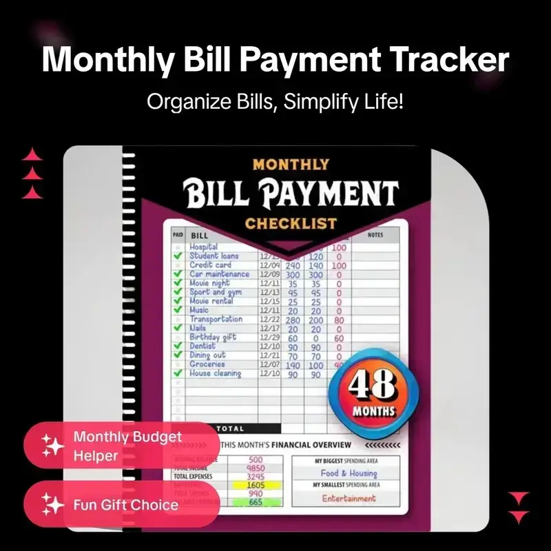 ADHD A4 Planner Notebook, Dura - Planner Weekly Budget のレビューと価格