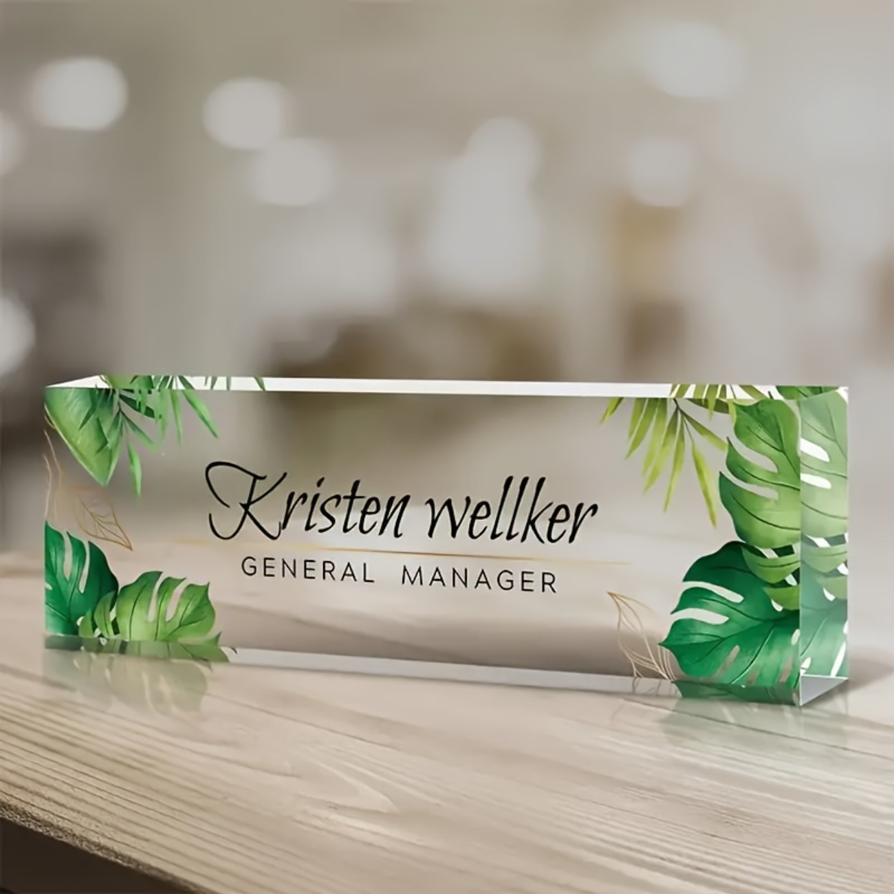 Custom Acrylic Desk Name Plate - Desk Name Plate のレビューと価格