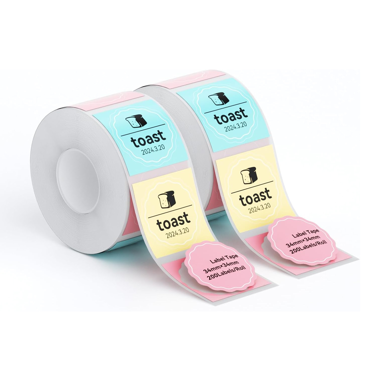 NiiMBOT B21 B1 B3S Round Label - Label Printer Tape のレビューと価格