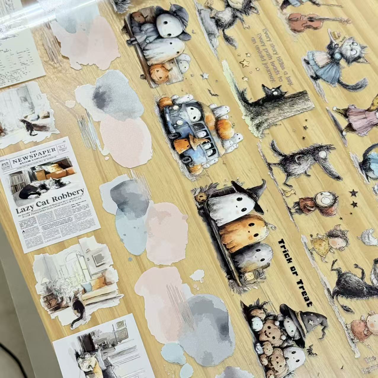 1Loop NEVERLAND Vintage Hallow - Washi Tape Set のレビューと価格