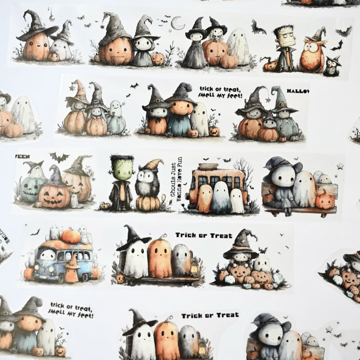 1Loop NEVERLAND Vintage Hallow - Washi Tape Set のレビューと価格
