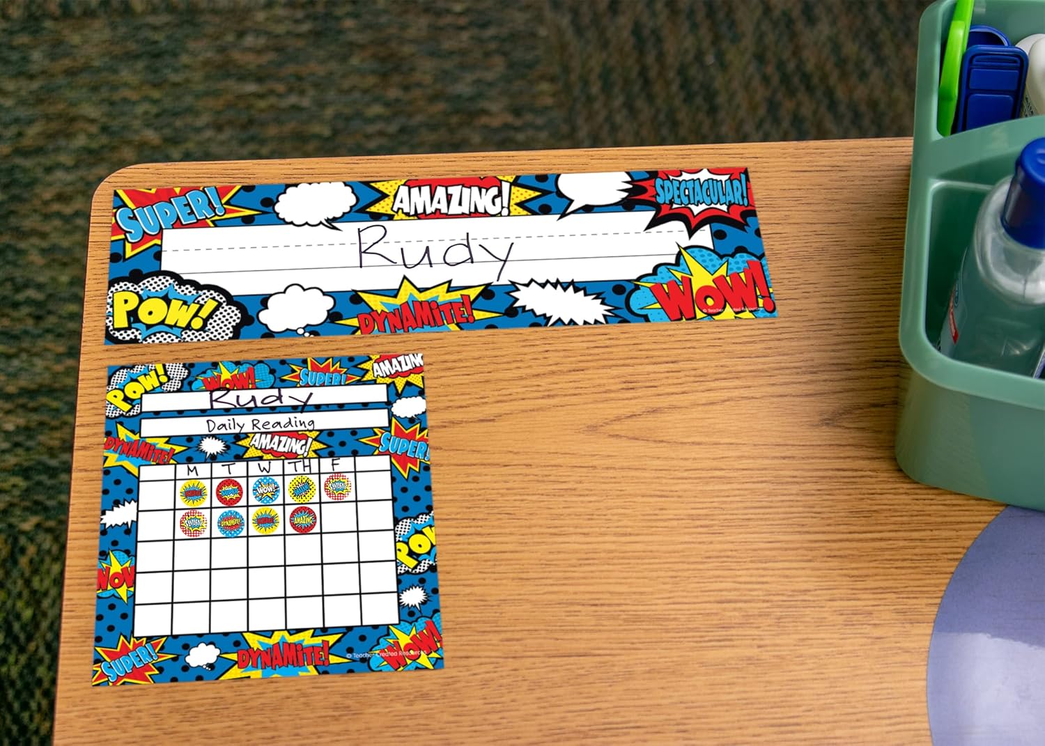 Superhero Flat Name Plates for - Desk Name Plate のレビューと価格