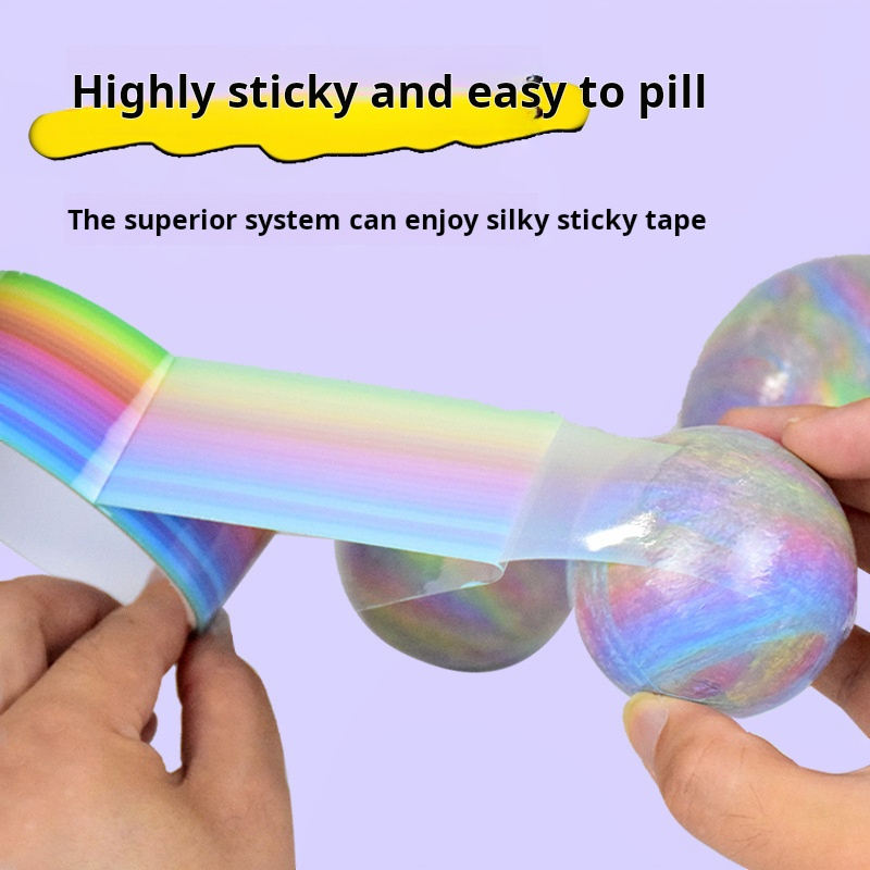 1pcs Rainbow Balls Sticky Ball - Glue Stick Pack のレビューと価格