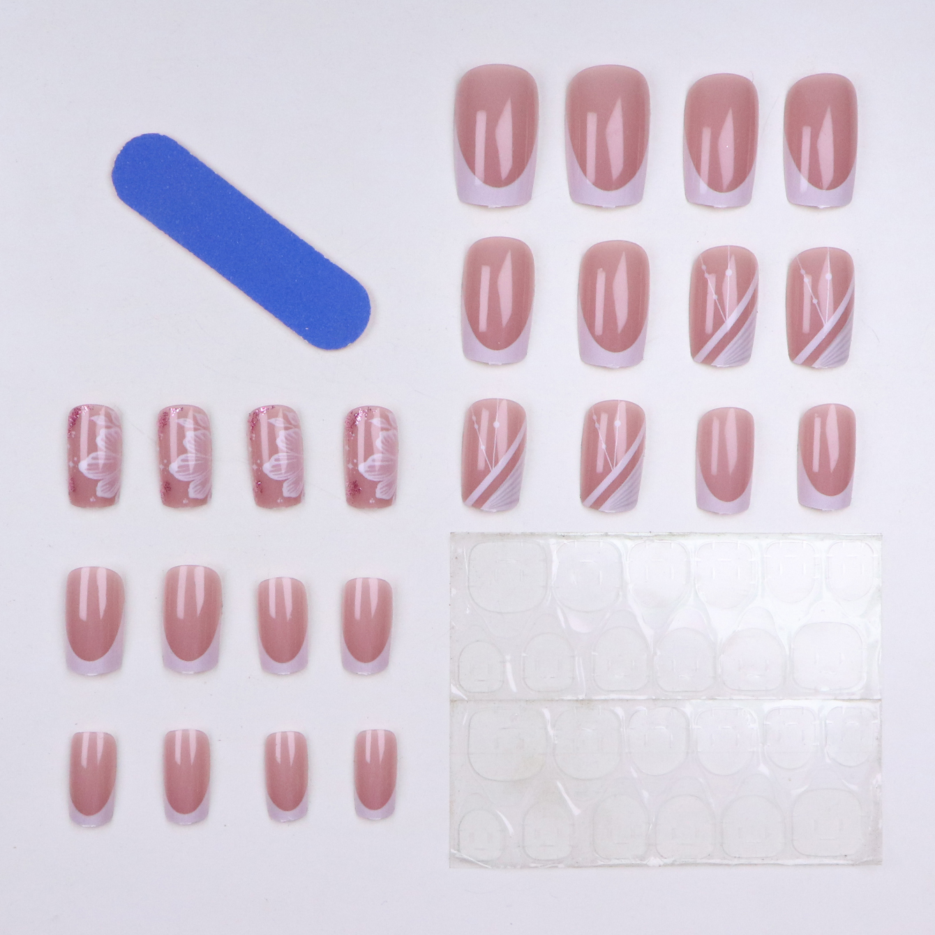 24pcs Upgrade Your Look With W - Glue Stick Pack のレビューと価格
