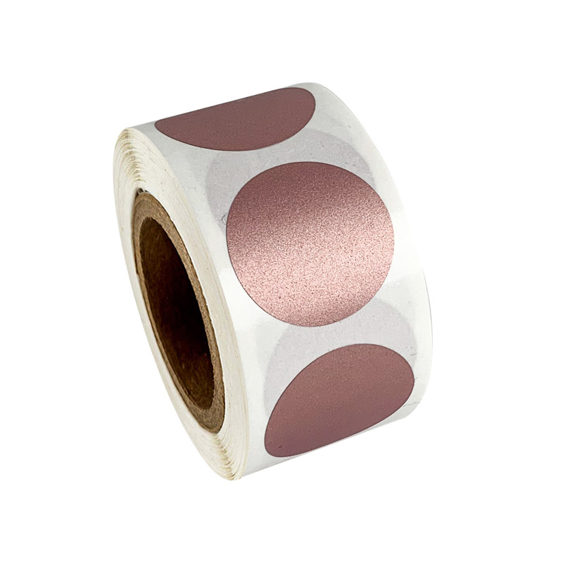 50-300pcs Round Rose Gold Scra - Label Printer Tape のレビューと価格