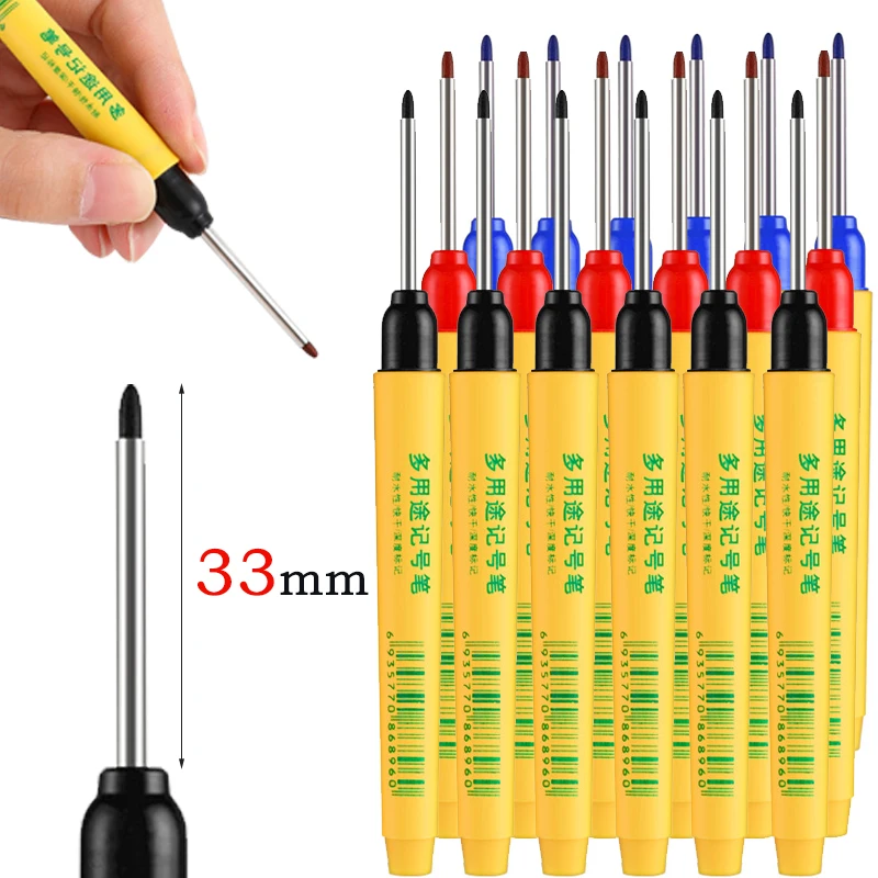 6pcs/set 33mm Red/Blue/Black L - Whiteboard Marker Set のレビューと価格